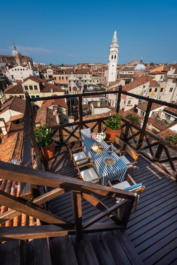 Penthouse With Rooftop Terrace And 360 Views Of Venice - Venice5Th Ngoại thất bức ảnh