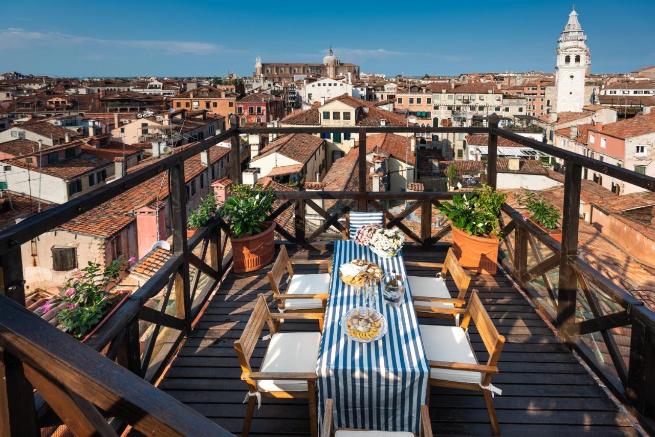 Penthouse With Rooftop Terrace And 360 Views Of Venice - Venice5Th Ngoại thất bức ảnh