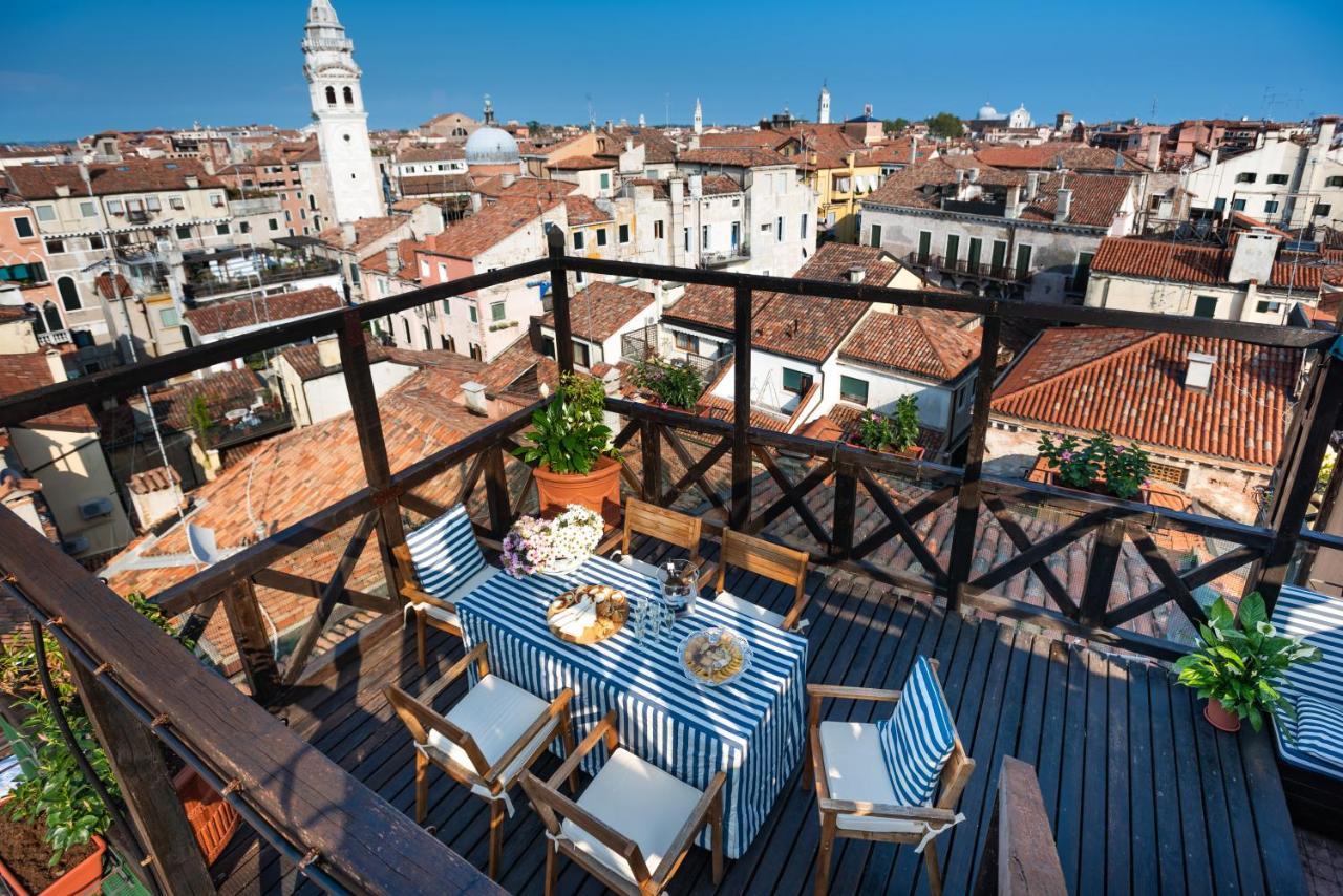Penthouse With Rooftop Terrace And 360 Views Of Venice - Venice5Th Ngoại thất bức ảnh