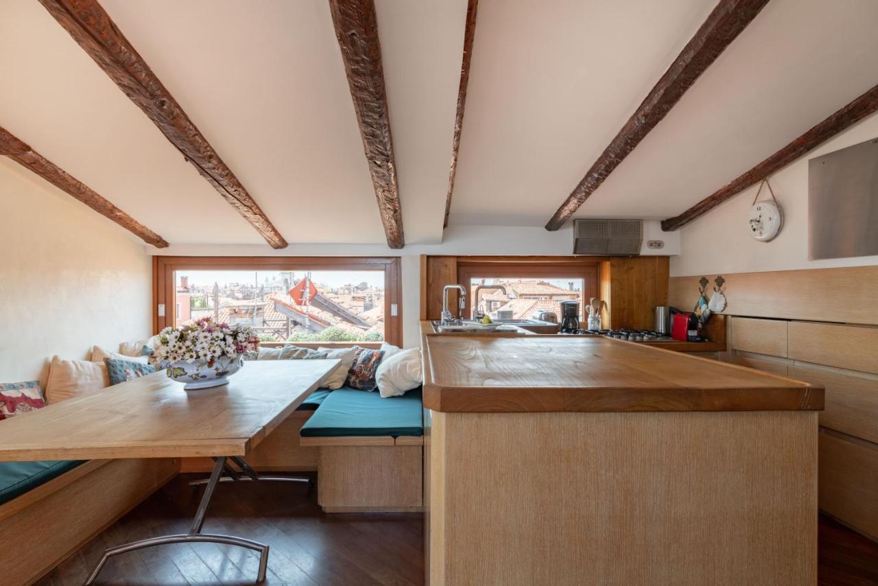 Penthouse With Rooftop Terrace And 360 Views Of Venice - Venice5Th Ngoại thất bức ảnh