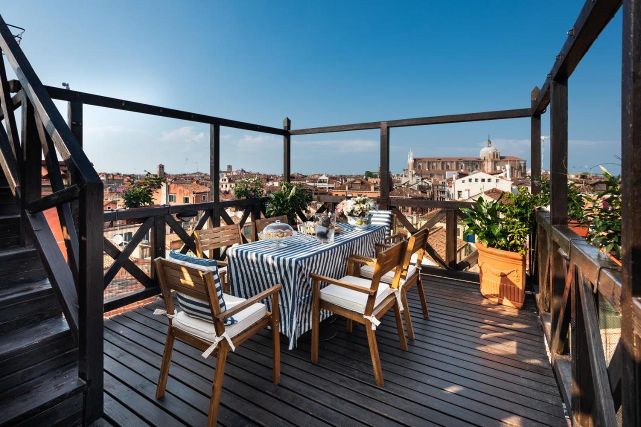 Penthouse With Rooftop Terrace And 360 Views Of Venice - Venice5Th Ngoại thất bức ảnh