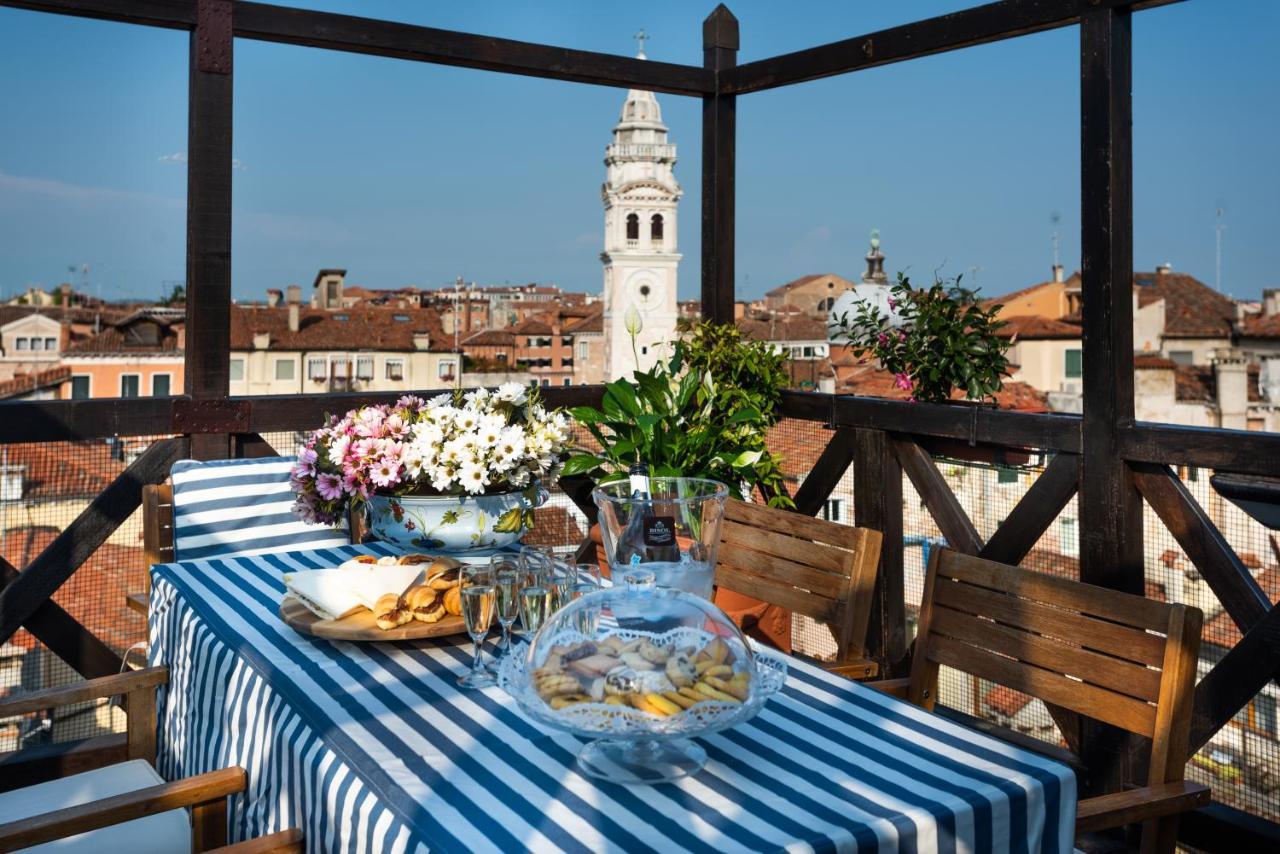 Penthouse With Rooftop Terrace And 360 Views Of Venice - Venice5Th Ngoại thất bức ảnh