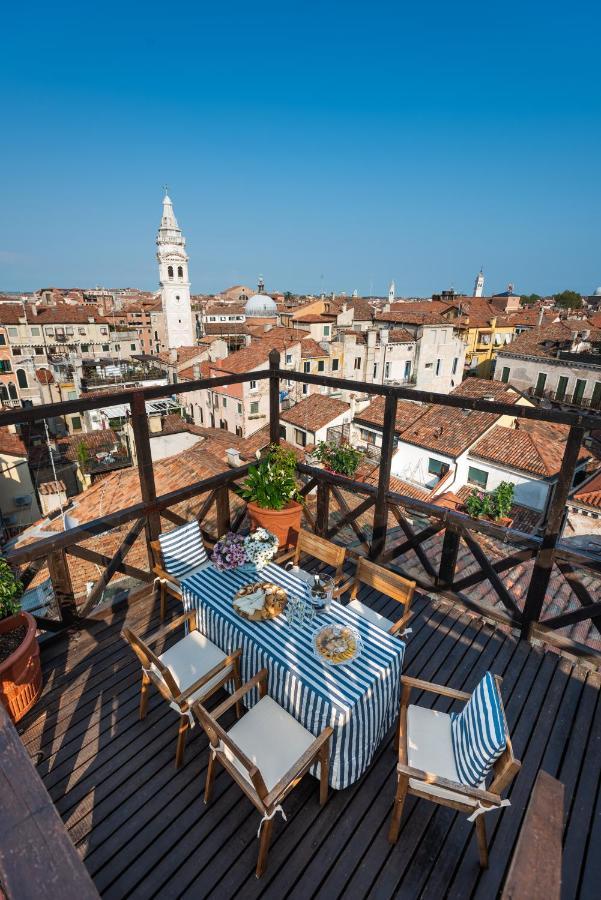 Penthouse With Rooftop Terrace And 360 Views Of Venice - Venice5Th Ngoại thất bức ảnh